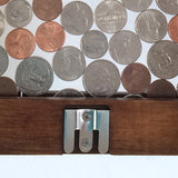 Large Hanging Vertical Coin Bank